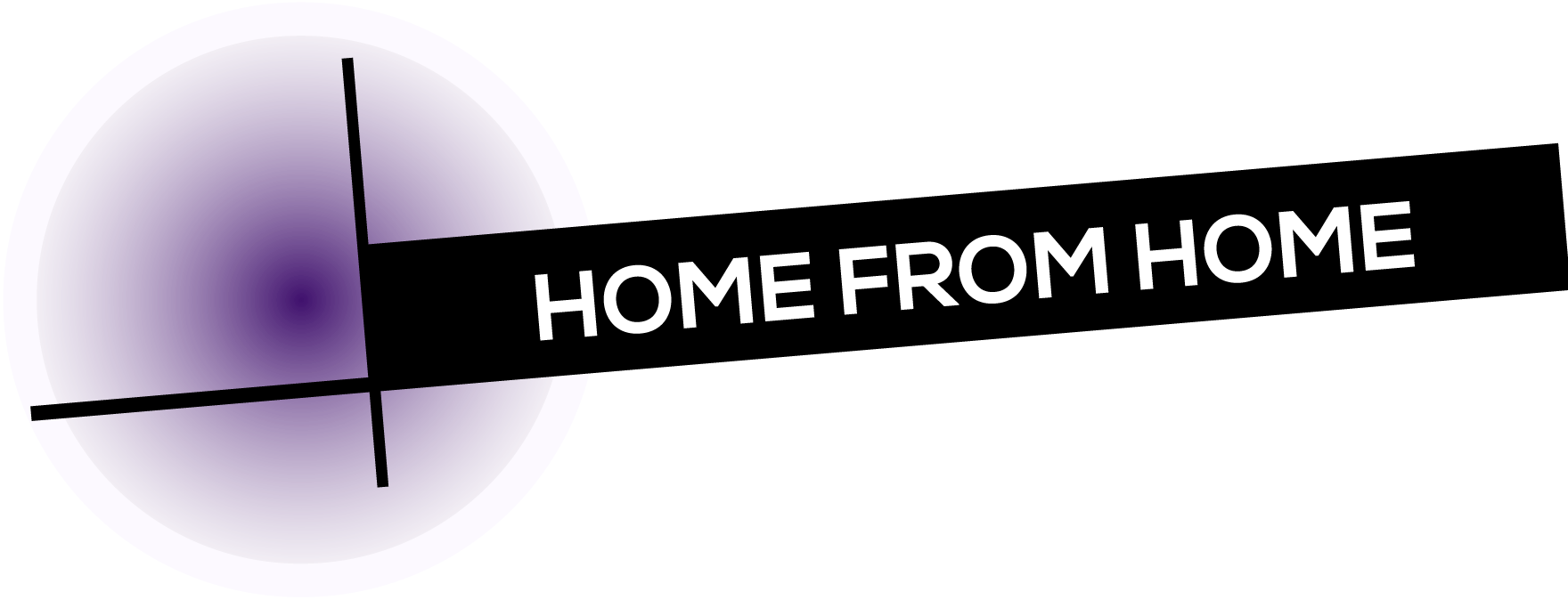 Home From Home Support logo for a care and support service.